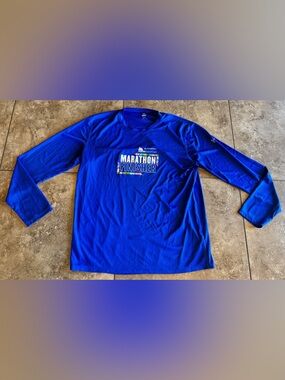 2023 AUSTIN MARATHON FINISHER Long-Sleeved T-Shirt Size Large Under Armour TX